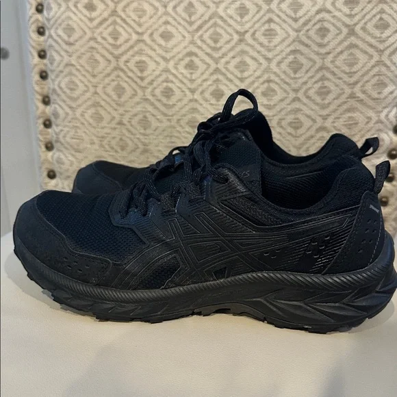 Asics Gel Venture Running Shoes Size 7.5M 9W black - Picture 5 of 9